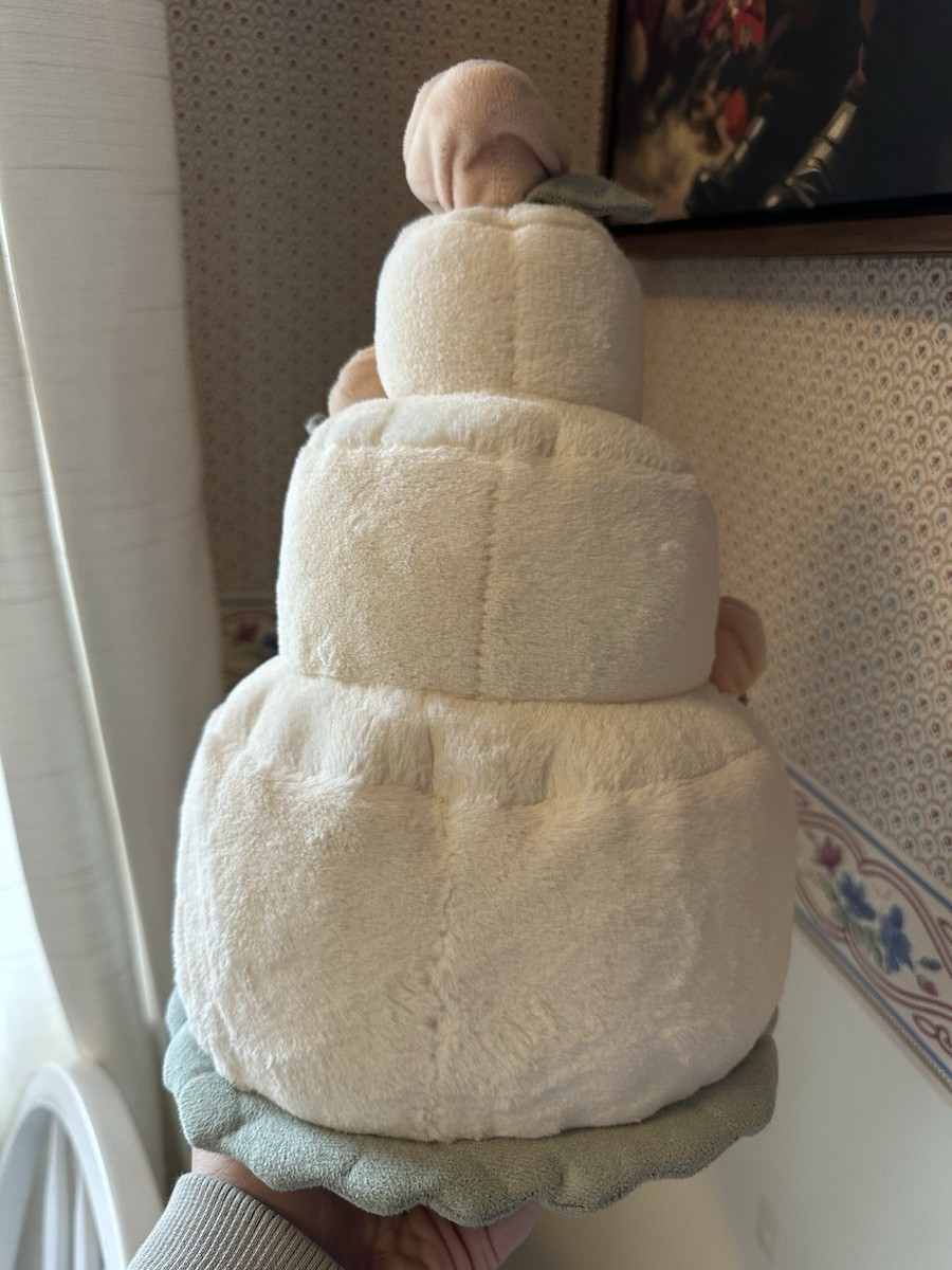 Jellycat AMUSEABLES WEDDING CAKE Soft Plush Toy | eBay