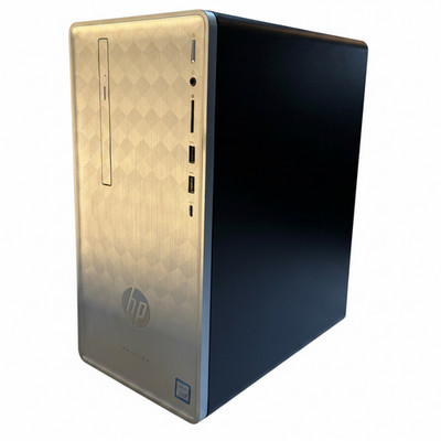 HP Pavilion 590-p0057c Desktop PC i3-8100 8GB RAM 250GB HDD Win 11 Pro