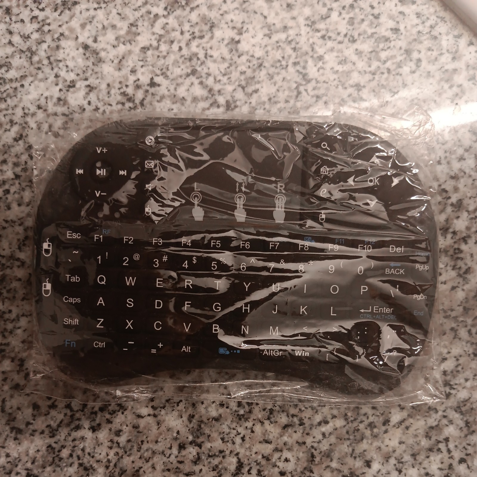 Mini Wireless Keyboard with Touchpad Handheld Keypad