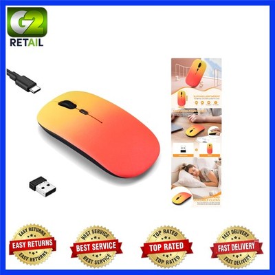 Advanced Optical Wireless Bluetooth Mouse - Dual Mode for Laptops and Tablets