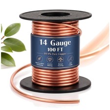 100ft 14 Gauge Copper Wire for Jewelry Making