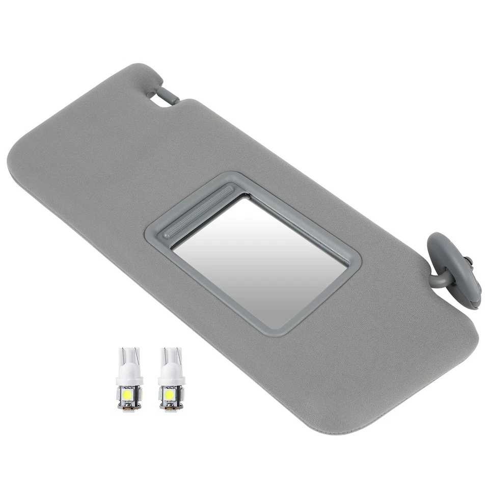 Parasol lateral derecho gris mediano para Toyota Tacoma 05-11 + matrícula sin luz Foto 3 de 4