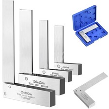 Machinist Square Set 2 3 4 5 Inch Steel Precision