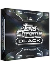 ✅ SEALED 2026 Topps Chrome Black Baseball Hobby Box CONFIMRED PRESALE