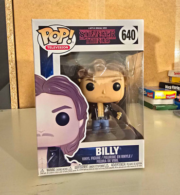 Funko Pop! Television Pop! Stranger Things Billy #640 Vinyl Vinylfigur