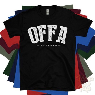 OFFA WREXHAM T-SHIRT bryn offa wales college style