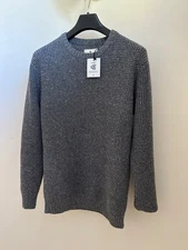 NEW $128  The Normal Brand Crew Neck Gray Sweater ~ Medium