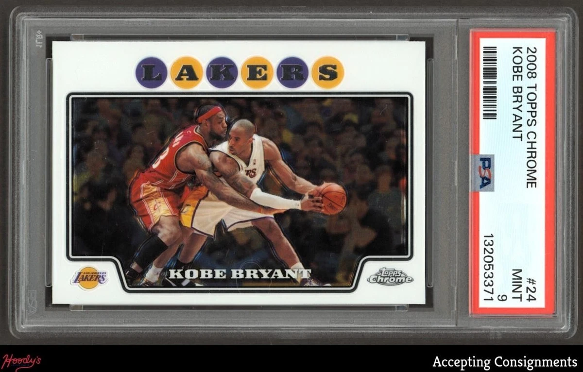 Topps Kobe Bryant Basketball 2008-09 Season Sports Trading Cards
