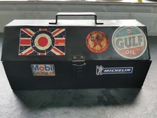 Restored Vintage Toolbox Small Toolbox Classic Car Enthusiasts Tool Box