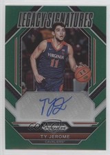 2023 Panini Prizm Draft Picks Legacy Signatures Green Ty Jerome #LS-TYJ Auto 0c2