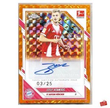 Josip Stanisic Chrome Bundesliga 2025/26 /25 Auto