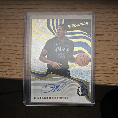 Panini Olivier-Maxence Prosper Mavericks 2023-24 Revolution Rookie Auto RA-OMP