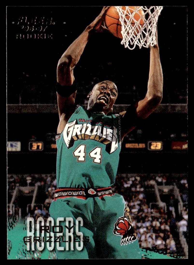 1996-97 Fleer Roy Rogers Rookie Vancouver Grizzlies #264