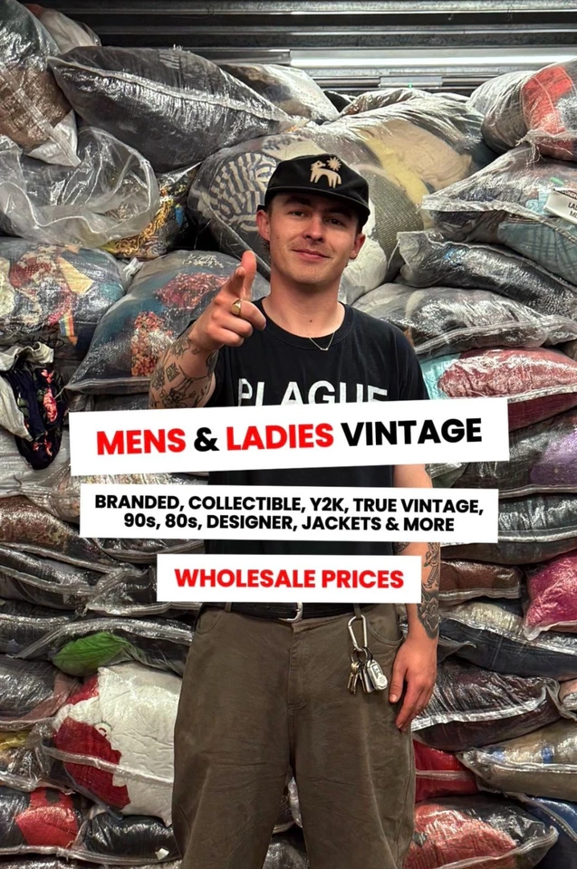 PREMIUM VINTAGE 🔥 MENS & WOMENS 🙌 FRESH DELIVERY 💥 WHOLESALE PRICES 💸