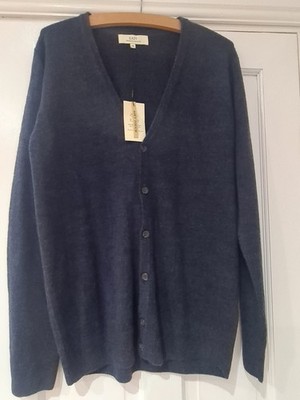 Ladies Matalan Cardigan Size Soft touch, navy blue UK