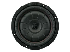 Kicker CompVT 10-Inch (25cm) Subwoofer, SVC, 2-Ohm, 350W