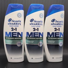 (3) Head & Shoulders 2IN1 Men Refreshing Ment...