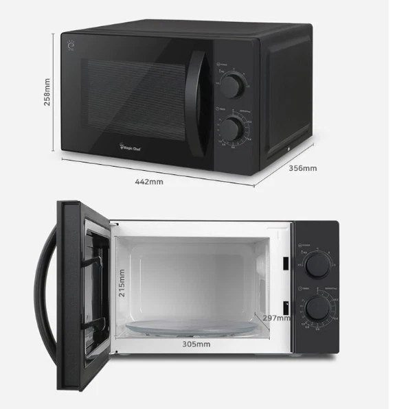 Magic Chef Stylish Microwave Oven 20L MEM-M20TM/ 2colors / Express - Image 2 of 2