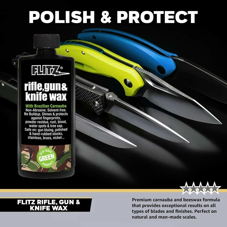 FLITZ RIFLE Y PISTOLA WAXX 7,6 OZ / 225 ML BOTELLA GW02785 (VER VIDEO) Foto 4 de 4