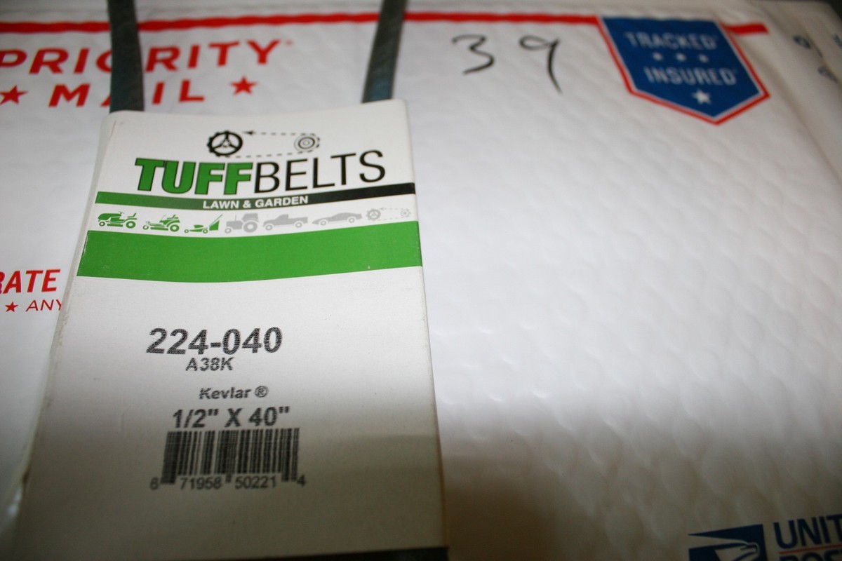 Cinghia Trasmissione Trapezoidale A 93 | 1/2 X 95 Pollici | Rinforzi In - Foto 2