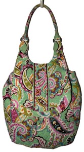 Vera-Bradley-Tutti-Frutti-Purse-green-pink-paisley-retired-2014