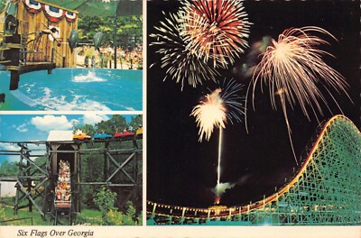 GA~GEORGIA~ATLANTA~SIX FLAGS OVER GEORGIA~SCREAM MACHINE~MINE TRAIN~CONTINENTAL