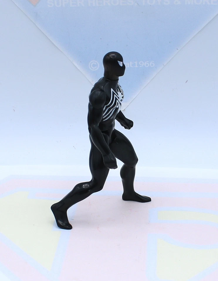 Figura de acción de colección Mattel Secret Wars traje negro Spider-Man ~ como nueva ~ tarjeta 1984 Foto 4 de 4