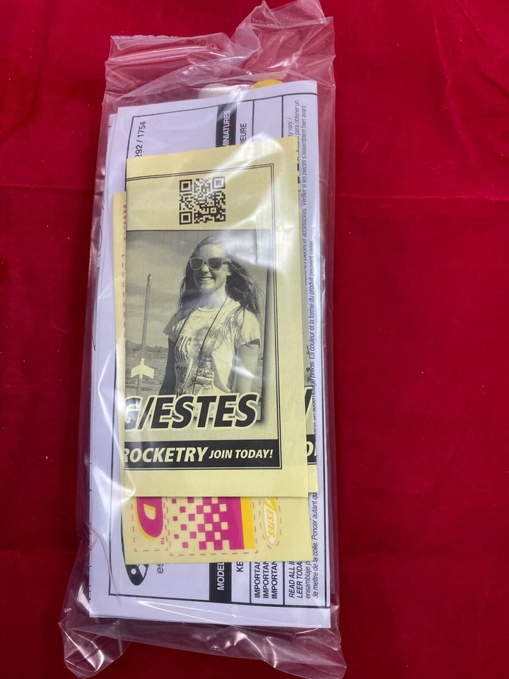 ESTES WIZARD Flying Model Rocket Kit 1292 Single Bulk Pack Kit New Sealed Blue - Image 3 of 4