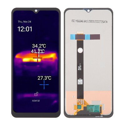 AGM G2 Pro LCD Touch Screen & Digitizer Full Assembly for Repair / Replacement