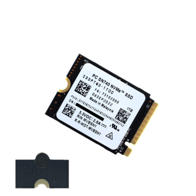 PCパーツ WD 2230 SSD SN740 1T SteamDeck Amazon.com: SN740 m.2 2230 SSD 2TB NVMe PCIe for Steam Deck