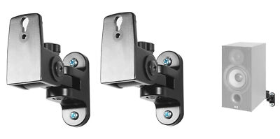Pair Hidden Wall Swivel Brackets For ELAC Debut