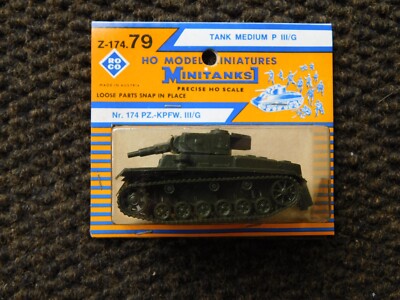 Vintage Roco Z-174 German PIII Tank