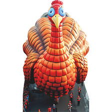 SP13164 Thanksgiving Parade Balloon March Cardboard Cutout Standee Standup