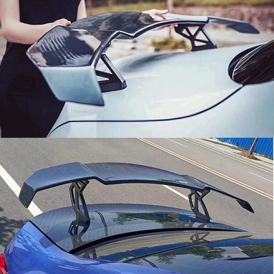 For 2003-07 Cadillac CTS Gloss Black GT-Style Trunk Spoiler Wing 56'' Universal - Image 4 of 4