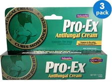 Pro-Ex Antifungal Cream by Natureplex Cure Jock Itch Ringworm Fungus 1.5oz-3Pack