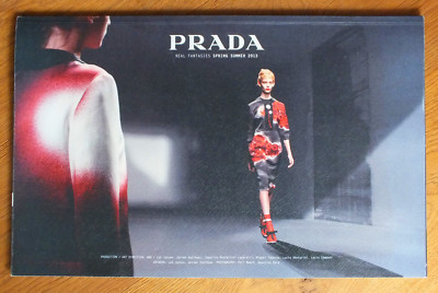 Prada Large Katalog Catalog Catalogue Spring Sommer 2013 