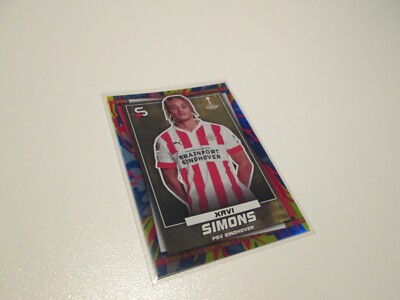 Xavi Simons Fire & Ice Limited Uefa  Champions League Topps