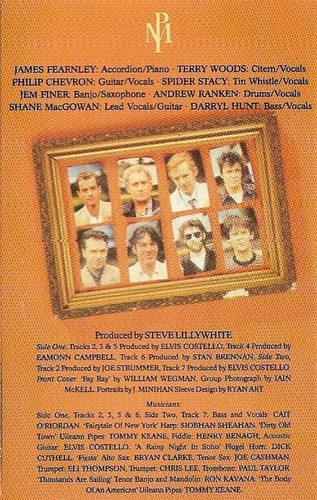 THE POGUES THE BEST OF THE POGUES CASSETTE ALBUM FOLK ROCK COMPILATION - Picture 3 of 11