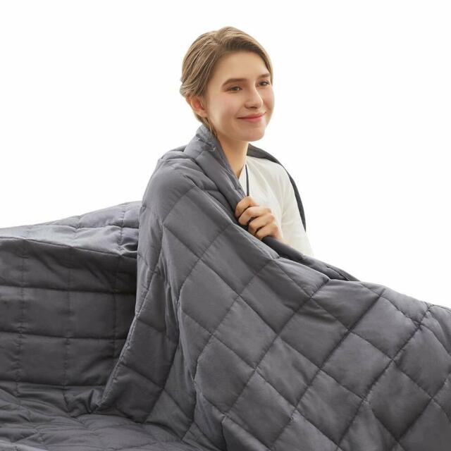 Weighted Idea Summer Weighted Blanket Adult 20 lbs | 48''x78'' | Cotton
