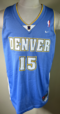 Maillot NBA Denver Nuggets Carmelo Anthony #15 Mitchell & Ness 2003-04 – Taille M