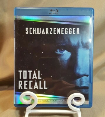Total Recall (1990 Arnold Schwarzenegger Film) Blu Ray Disc Free Shipping !!!