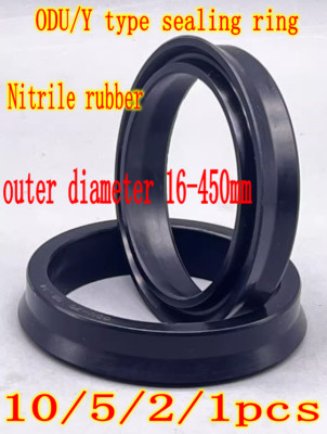 Oil Seal ODU/Y type Outer Diameter 16-450mm Nitrile Rubber Hole Use Sealing Ring