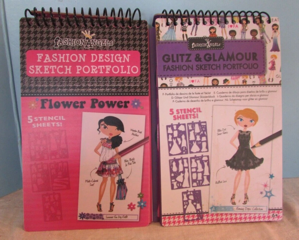 Amazon.com: Fashion Angels Runway Fashion Graphic Journaling Set - Fashion  Design Activity Journal with Markers, Stencils & Stickers - Teaches Basic  Fashion Design - Beginners Fashion Sketch Pad for Kids 8 &