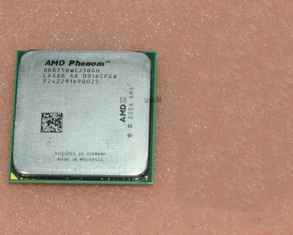 AMD Phenom X3 8750B 2.4GHz Triple-Core HD875BWCJ3BGH Processor - Image 2 of 3