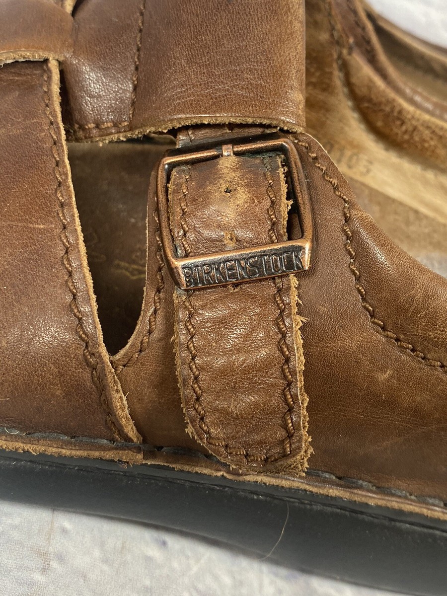 BIRKENSTOCK FOOTPRINTS ブラウン 43 Footprints by Birkenstock Sandals Unisex Madeira Fisherman