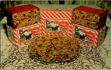 Postcard Georgia Ga. Old Fashion Claxton Fruit Cake 1964 New York World's Fair