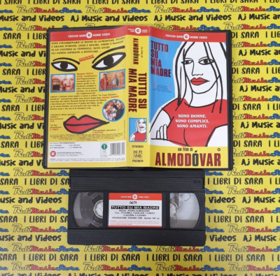 Film*VHS ALLES ÜBER MEINE MUTTER Pedro Almodovar CECCHI GORI 1999 Cecilia*Roth(F248)*