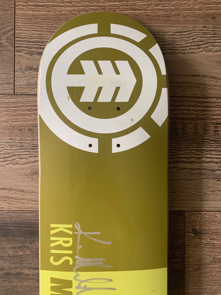 KRIS MARKOVICH 1999 SIGNED ELEMENT SKATEBOARD DECK - NOS RARE