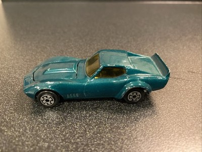 Vintage Kidco Custom Chevy Corvette Aqua Green Die Cast
