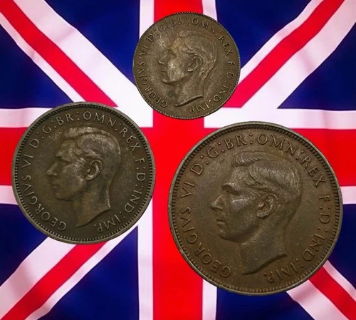 1937 George VI Penny — photo from another recent sale